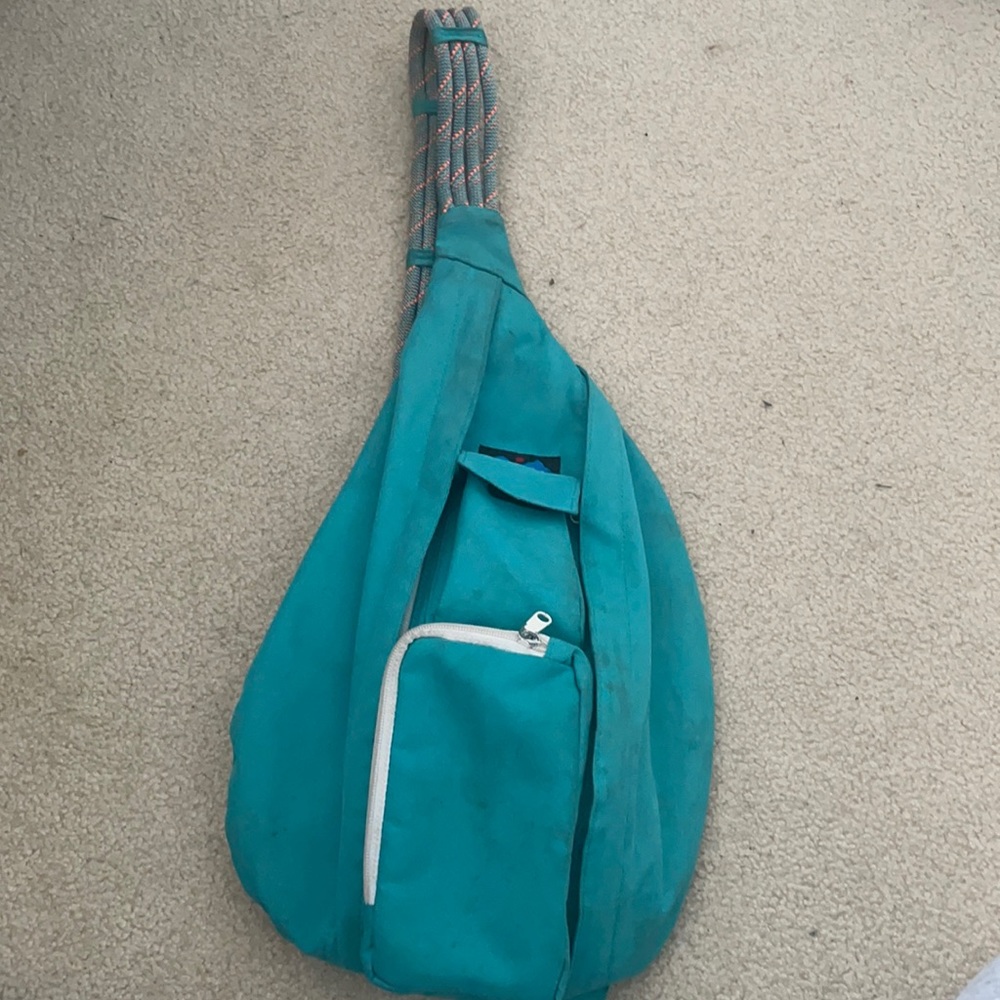 Teal Kavu Sling Backpack